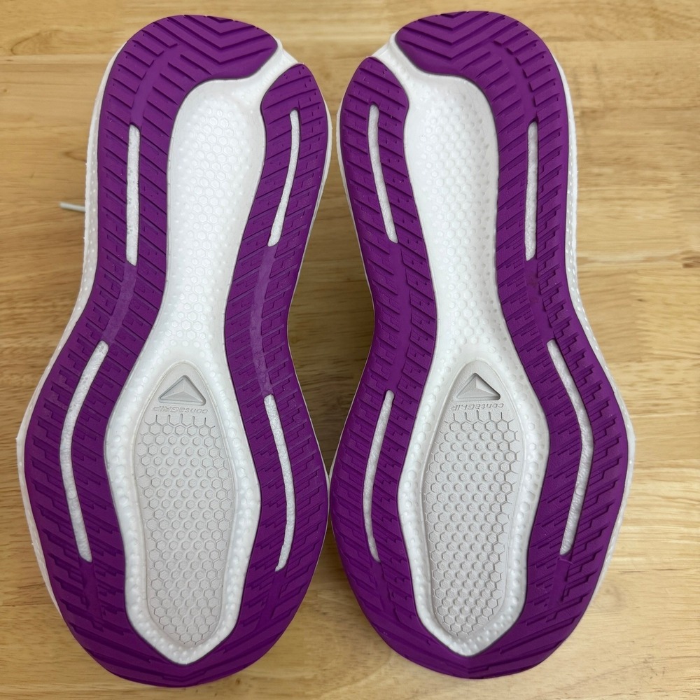 NEW Salomon Aero Glide 3 Womens Size 5 Running Shoes White/ Mint Green / Purple - Picture 5 of 10